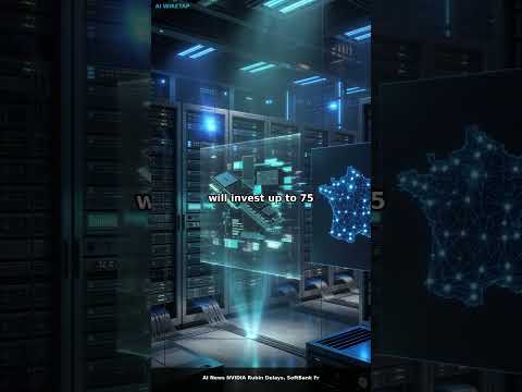 AI News: NVIDIA Rubin Delays, SoftBank France Data Centers | May 30