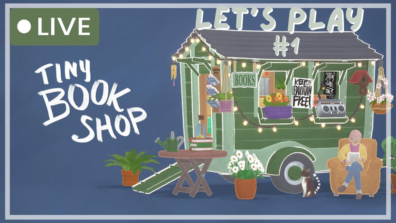 Just a Bookish Girl playing Tiny Bookshop | Let's Play #1