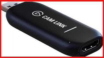 Elgato Cam Link 4K, External Camera Capture Card, Stream and Record with DSLR, Camcorder, ActionCam