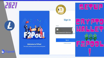How to setup F2Pool with Crypto Wallet