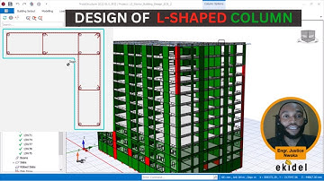 Design of L-shape Rcc Column in Protastructure | Structural Engineering
