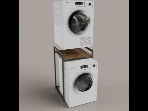 Подставка под сушильную машину в стиле ЛОФТ - YouTube