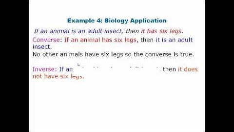 Geometry:  Conditional Statements Part 2
