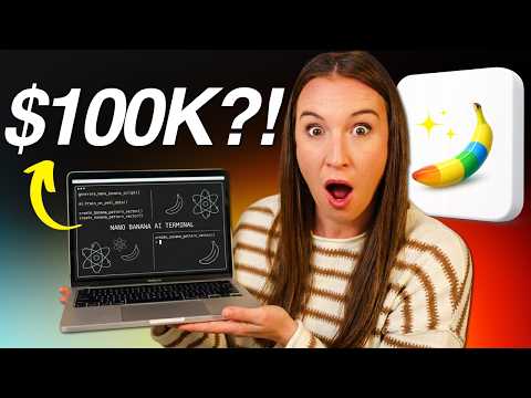 I discovered how to make $100K with Nano Banana AI (Real Results) 🤯