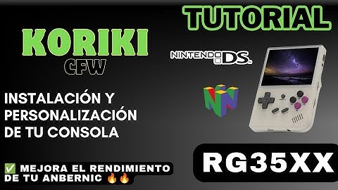 🕹️ KORIKI 1.0.3 & BATOCERA para RG35XX 👉 POTENCIA Y MEJORA tu ANBERNIC [TUTORIAL]