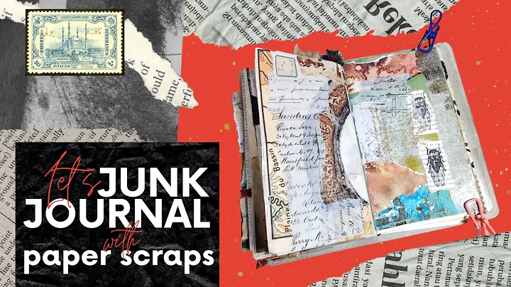 Let's Do Some Junk Journaling W/ Paper Scraps!  + ...