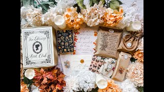 The Literary Book Club Official Unboxing Video | The Tenant Of Wildfell Hall Box | September 2023