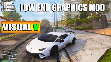 GTA 5 How To Install Graphics Mod In 2022 | VisualV Graphics Mod | Low End Graphics Mod