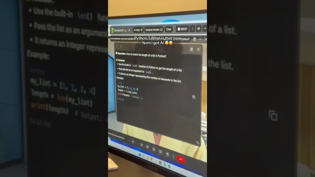 Chatgpt interview hack 😭 