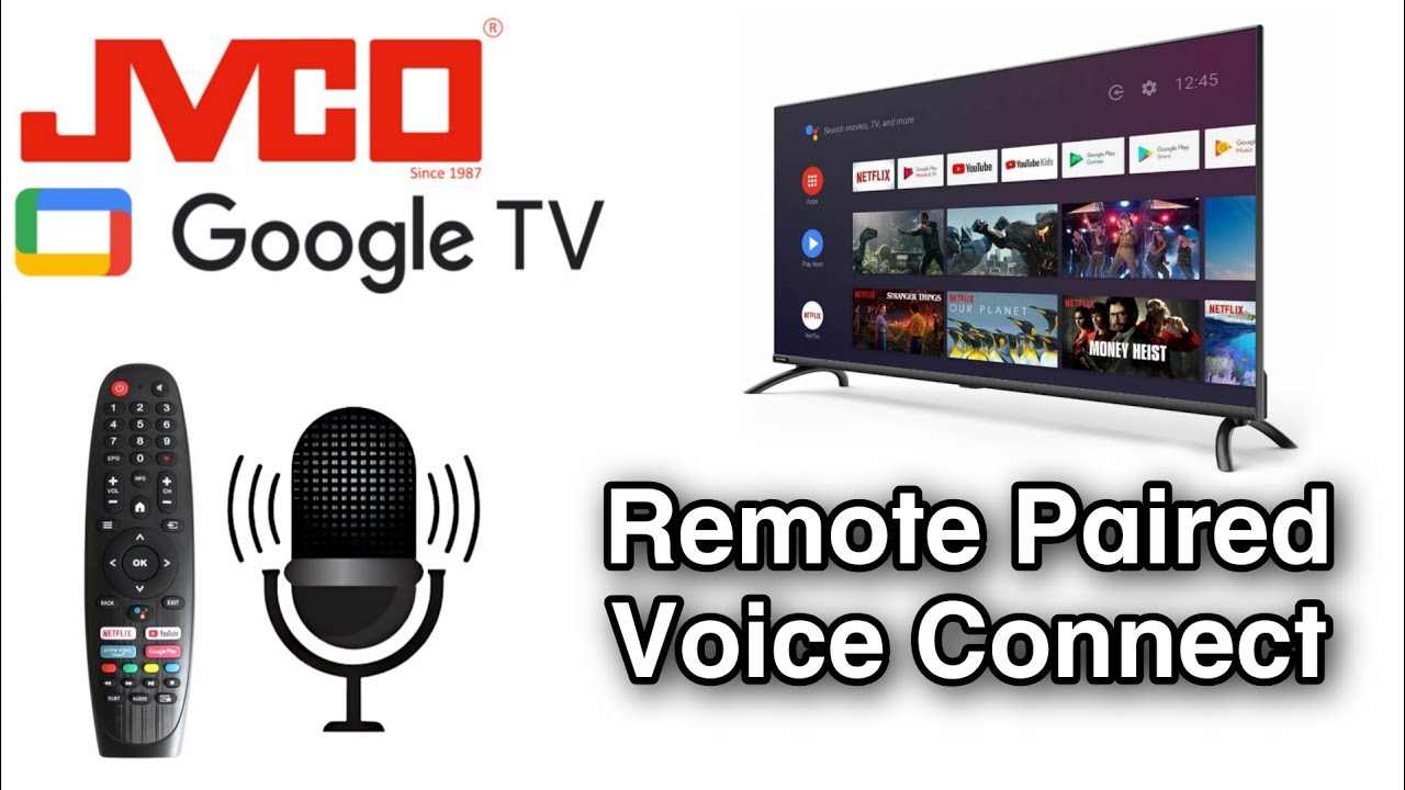 Google TV || Remote Paired Voice Connect
