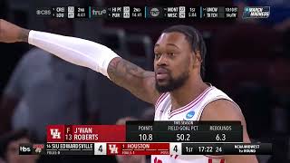LJ Cryer 2024-2025 Season Makes - Houston - NCAA