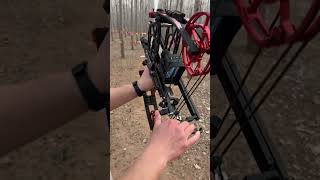 F20  Semi-Auto Dual-Mode Bow｜Steel Ball Penetration Test #fpy #archery #sports #outdoors #bowhunting