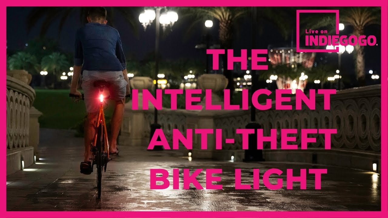 Intelligent Anti-Theft Bike Light 