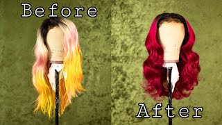 I Bleached And Recolored My 613 Bundles And Sis... ft. Allove Hair