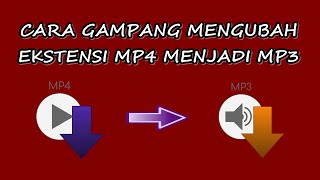 CARA CONVERT EKSTENSI MP4 MENJADI MP3 screenshot 3