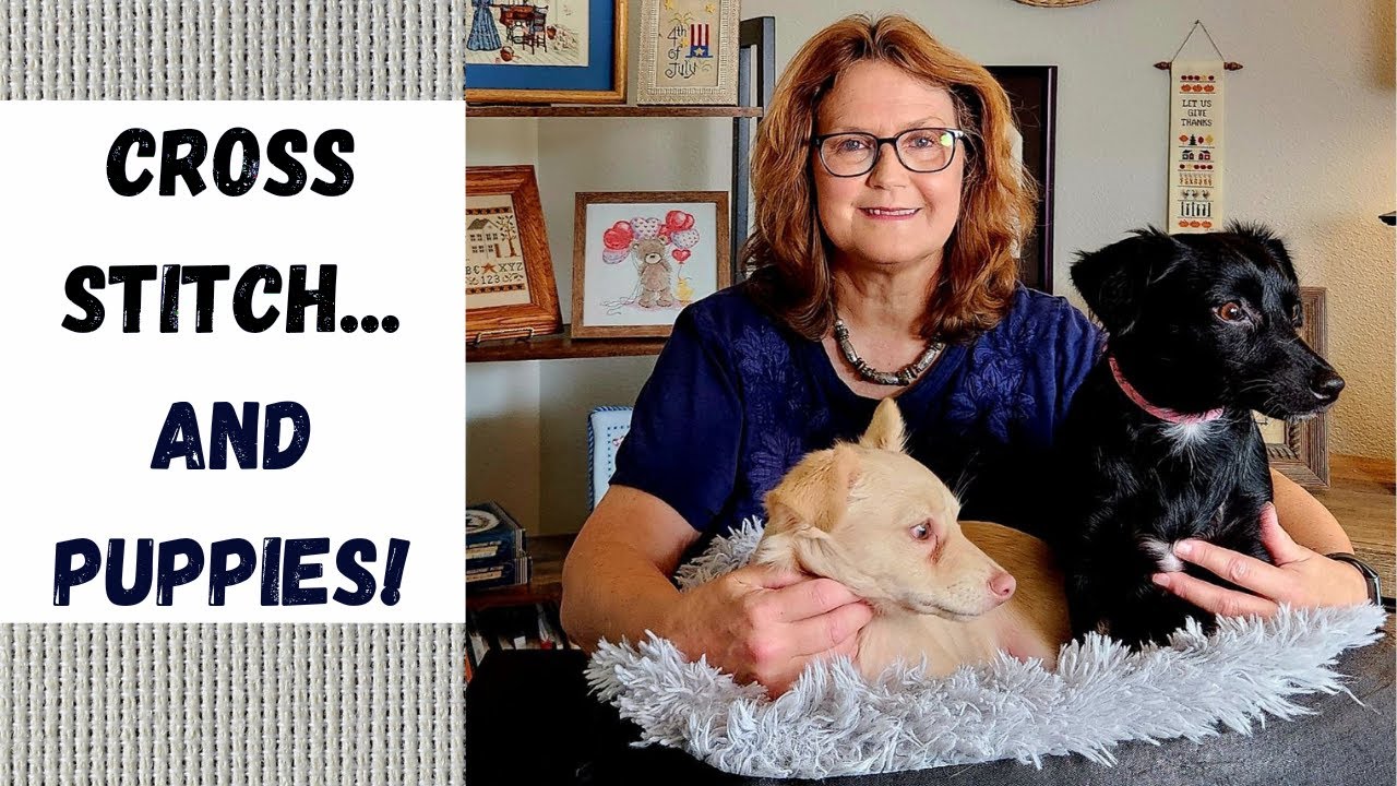 Cross Stitch Patterns & Kits featuring Dogs - YouTube