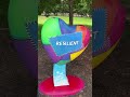 Burning cross at GrantPark replaced with artwork reading ‘resilient’