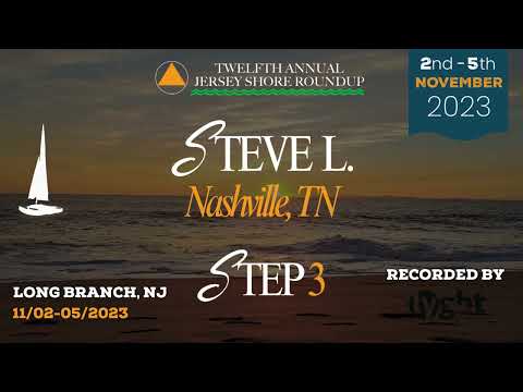 Steve L. Nashville, TN - AA Speaker - Step 3 - November 2023