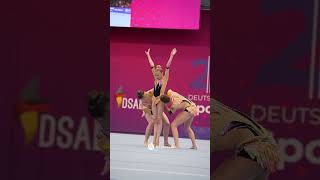 This element is so amazing. See this in Slowmo. Acrogymnasts at Germany national Championships This element is so amazing. See this in Slowmo. Acrogymnasts at Germany national Championships