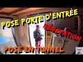 Tutodiy  comment poser une porte dentre en tunnel pour la rnovation 