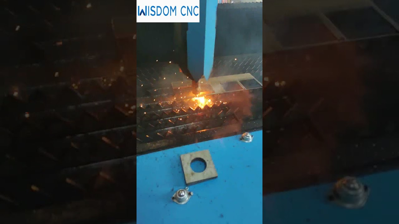 10mm stainless steel water bed plasma cutting machine