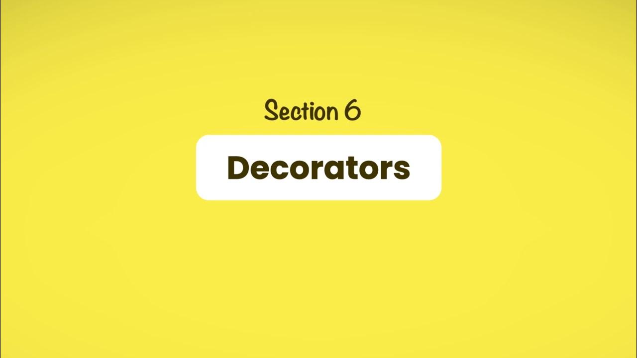 Typescript decorators. Typescript decorators