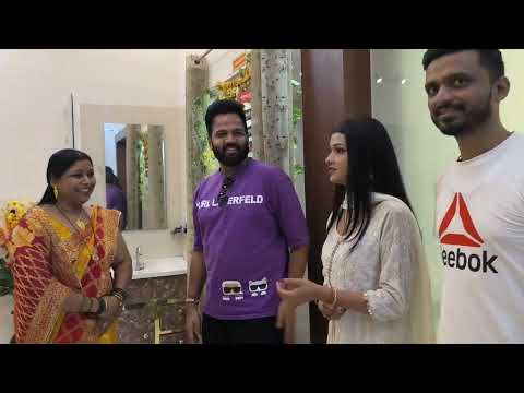 Sachin bhai aur manisha ji ne Puri team ka swagat kiya #sachinmanisha #saurabhroyale #rakshabandhan