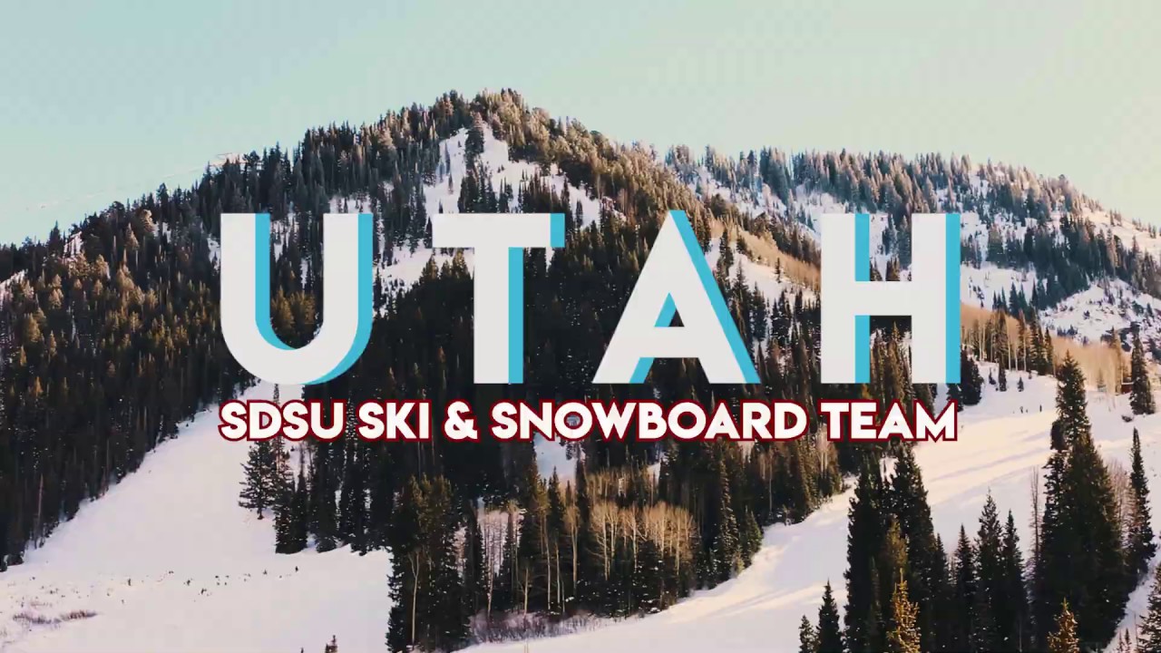 SDSU Ski & Snowboard Team UTAH YouTube