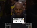 LeBron hadn't lost a home closeout game since 2007 😧