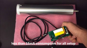 Gamma Scintillation Detector with NaI(Tl) connected to ratemeter