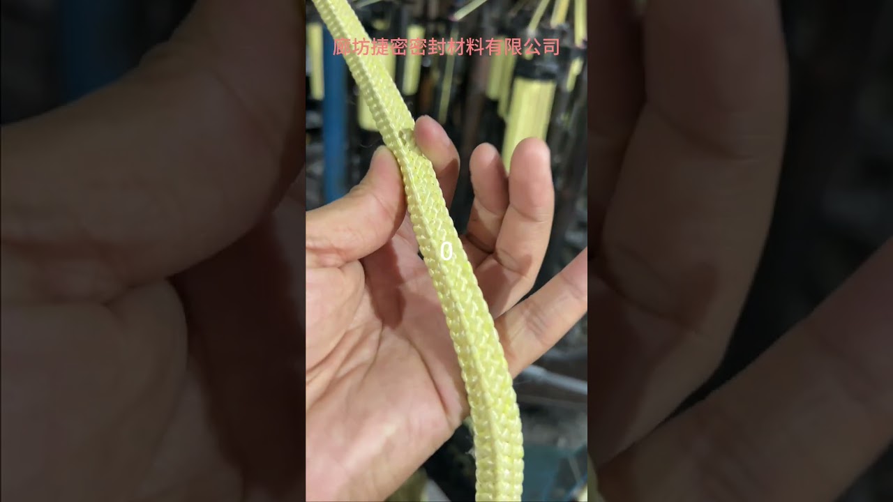 Aramid gland packing aramid gland packing ring high pressure wear resistant pump valve