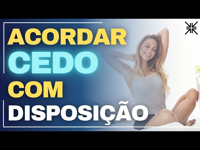 ACORDAR CEDO CHEIO DE ENERGIA PARA ASSISTIR AULA ONLINE? EU ACORDO