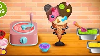 Diy Dream Cocktails and Delicious ice-cream cone serving kids customers game! #bobadiy #icecream  screenshot 2