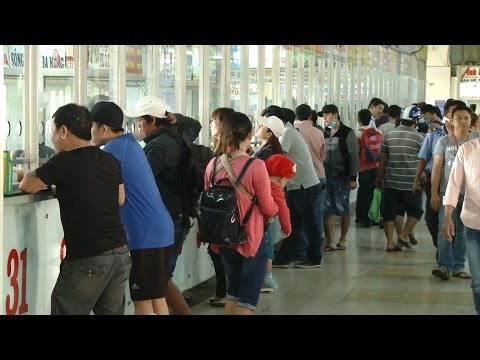 Video Tin Tức 24h | TP. Hồ Chí Minh: Lượng khách tăng, bến... - youtube