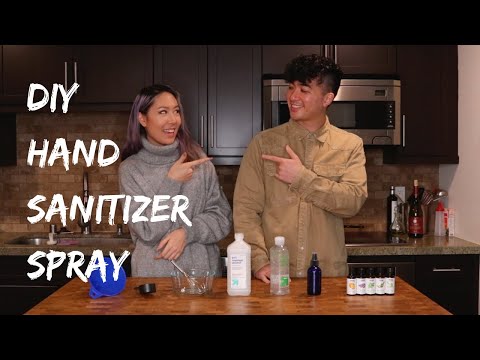 DIY Hand Sanitizer Spray | Easy and Effective