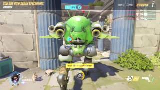 Overwatch toxic teammates throw the game over Widowmaker
