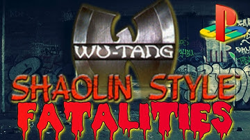 Wu-Tang: Shaolin Style/Taste the Pain - All Fatalities GLSL + Bezel 60fps