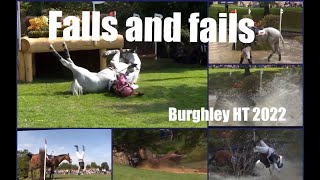 Burghley Horse Trials  Falls & Fails 2022