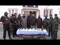 Kupwara terror module busted 5 terror associates arrested arms recovered