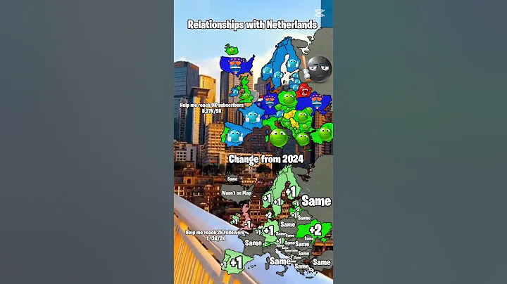 Relationships with Netherlands #globalmapper #europe #mapper #mapping #mapology #geography #worldmap