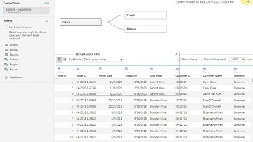Tableau Data Source Filter