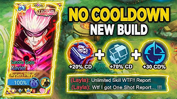 GLOBAL XAVIER WTF COOLDOWN ONE HIT BUILD! 200% DAMAGE HACK? 😱 | XAVIER BUILD AND EMBLEM 2024 | MLBB