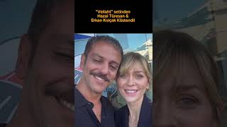 &quot;Veliaht&quot; Setinden Hazal Türesan &amp; Erkan Kolçak Köstendil #hazaltüresan #erkankolçakköstendil #dizi