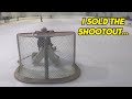 I SOLD the Shootout... (But Somehow Won?) | Mic'd Up Hockey Goalie