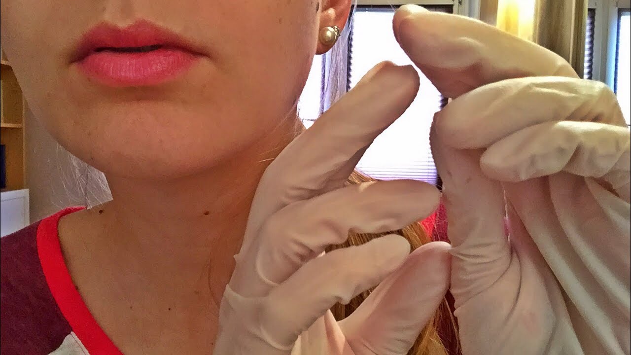 ASMR ♥ Ear Cupping w/ Rubber Gloves, sksk, Hand Movements