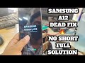 Samsung A12 Dead Solution | No Short | CPU Reball 100% Working Trick 🔥