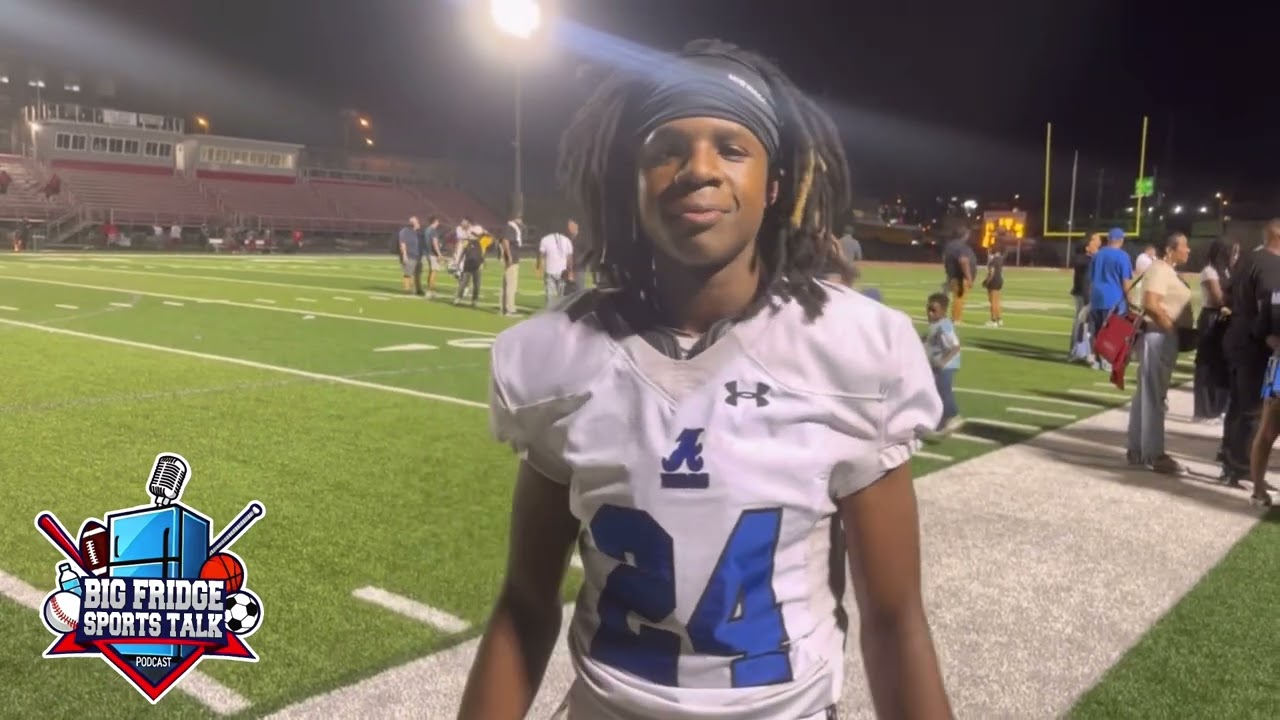 Freshman Aaden Adams comes up big in victory and catches first TD from his older brother