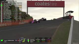 iRacing Season 2 - Formula 4 - Mount Panorama - Season Finale - Feature Race Highlights