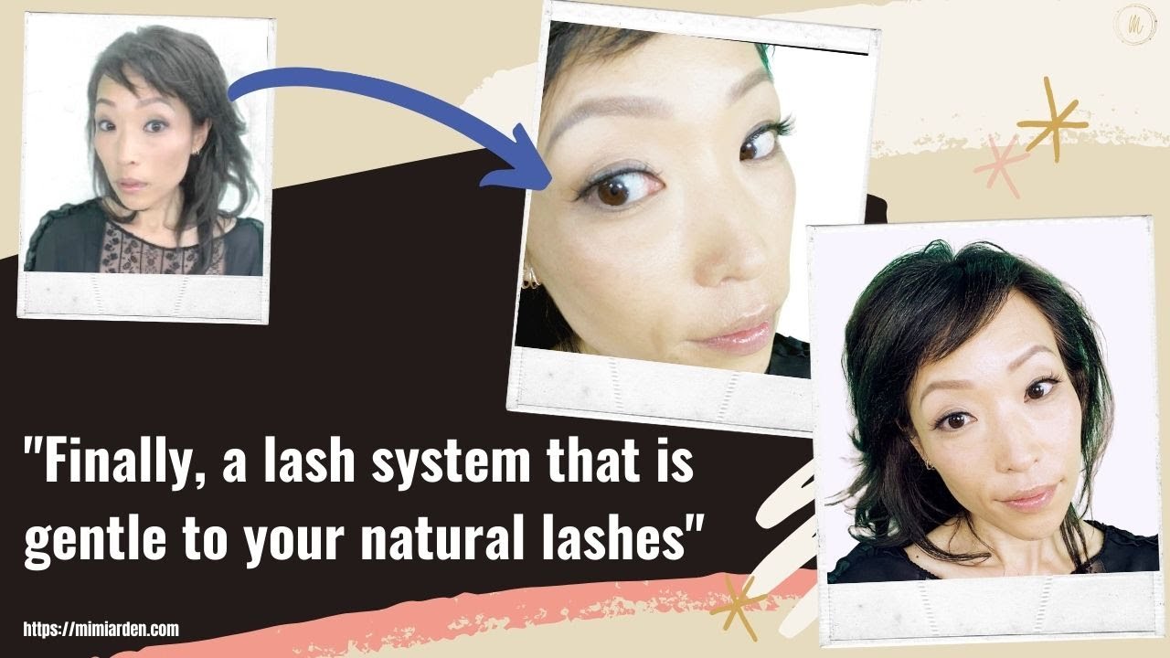 Quick & Easy False Lashes [Finally, a lash system that is gentle to your natural lashes💞]
