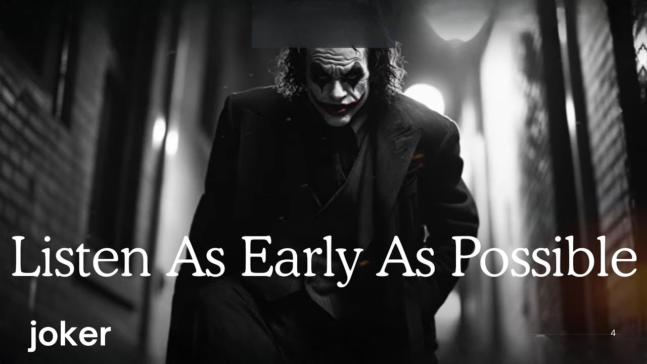 God Is Trying To Tell You Something Urgent: Pay Attention || Joker Motivation